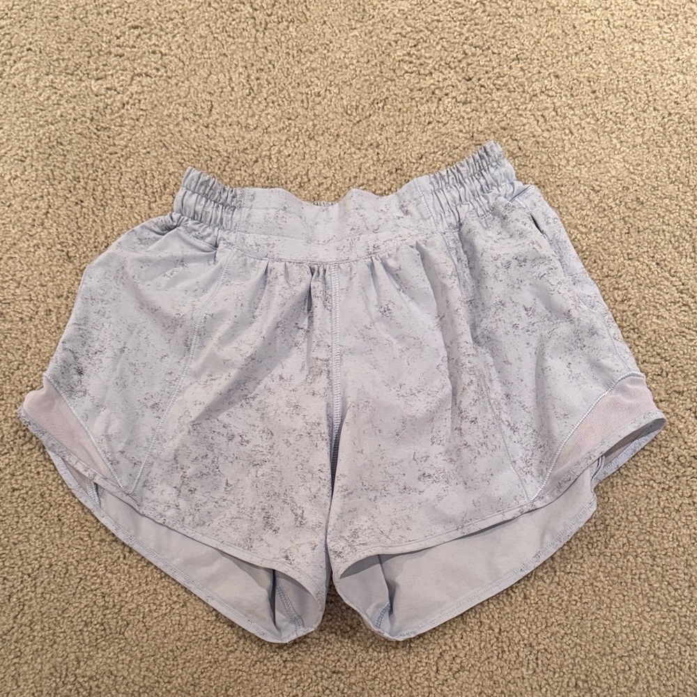 lululemon athletica Light Gray Athletic Shorts